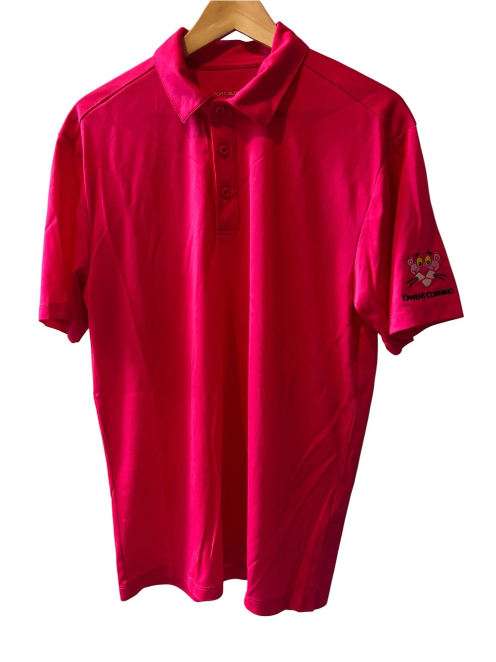 Port Authority  Dopamine Hot Pink Polo Shirt